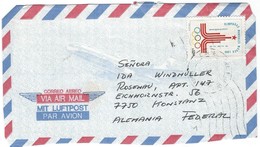 COVER CORREO ECUADOR - VIA AIR MAIL- KONZANZ - GERMANY. - Equateur