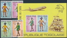 ** 1974 100 éves Az UPU: Régi Postásegyenruhák Sor Mi 1035 A - 1038 A + Blokk Mi 84 C - Other & Unclassified