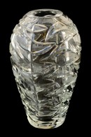 Ólomkristály Váza, Kis Hibákkal, M: 22 Cm - Glas & Kristall