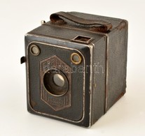 Cca 1930 Zeiss Ikon Era Box 6x9-es Fényképezőgép, Goerz Frontar Objektívvel, Kopott, Néhol Rozsdás, Nem Kipróbált, 7,5x8 - Fotoapparate