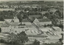 Oschatz - Blick Vom Kirchturm Auf Den Busbahnhof - Foto-AK Grossformat - Verlag Bild Und Heimat Reichenbach - Oschatz