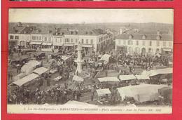 RABASTENS DE BIGORRE 1923 PLACE CENTRALE JOUR DE FOIRE CARTE EN TRES BON ETAT - Rabastens De Bigorre