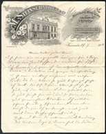 1913 Karánsebes, M. Steinschneider & Co. Divatáruházának Fejléces Levélpapírjára írt Levél - Ohne Zuordnung