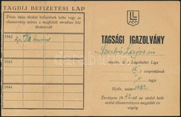 1942 Légoltalmi LIga Igazolvány - Unclassified