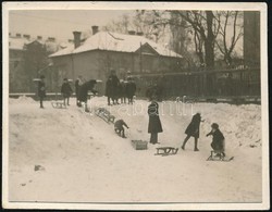 1931. Január 20. Kinszki Imre (1901-1945) Budapesti Fotóművész Hagyatékából, Jelzés Nélküli, A Szerző által Feliratozott - Sonstige & Ohne Zuordnung