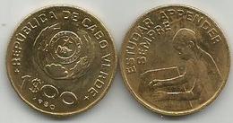 Cape Verde 1  Escudo 1980. - Kaapverdische Eilanden