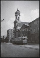 Cca 1960 Pozsonyi Villamosok, 9 Db Vintage Felvétel (1 Db Fotó + 8 Db Diapozitív), Fekete György (1904-1990) Budapesti F - Sonstige & Ohne Zuordnung