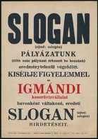 Igmándi Keserűvíz- Kisplakát, 24×17 Cm - Werbung