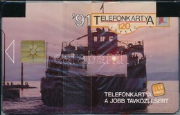 1991 MATÁV 120 Egységes Balaton Használatlan Telefonkártya, Eredeti Csomagolásában - Sin Clasificación
