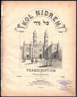 1876 Kol Nidreh. Transcription Für Pianoforte. No. 689. Bp.,(1876), Táborszky & Parsch, 5 P. 'Färber Lipót Zeneműkereske - Otros & Sin Clasificación