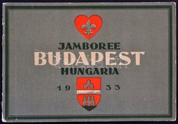 1933 Jamboree Budapest Hungaria 16 Oldalas Emlékfüzet A Külföldi Résztvevőknek. Magyar, Angol, Német, Francia, és Olasz  - Scouting