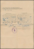 1945 A Dél-ausztriai Magyar Csapatok Parancsnoka által Kiadott Menetparancs - Otros & Sin Clasificación