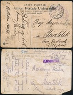1916-1917 Feldpost, 2 Db Képeslap + Rubicon (Jászok és Kunok) - Sonstige & Ohne Zuordnung