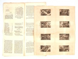 1841 Vallási Témájú Nyomtatvány Krúdában 8 ív, Egyik íven 8 Db Vallási Témájú Rézmetszet. - Sin Clasificación