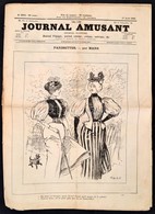 1895 Journal Amusant N. 2033. Száma, Francia Nyelvű Vicclap, Illusztrációkkal / French Humor Magazine - Ohne Zuordnung