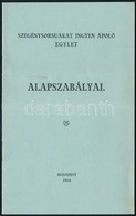 1914 Bp.,  A Szegénysorsúakat Ingyen Ápoló Egylet Alapszabályai, 14p - Sin Clasificación