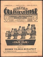 1927 Bp. Magyar Óra és Ékszeripar. A Budapesti órásipartestület Hivatalos Lapja. V. évfolyam, 22. Szám - Sin Clasificación