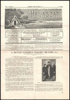 1944 Bp., Halászat, A Halászat Minden ágazatát Felölelő Szaklap, XLV. évfolyam 11. Szám - Sin Clasificación
