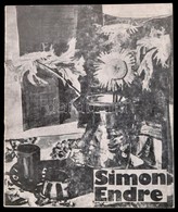 1977 Simon Endre Dedikált Kiállítási Katalógusa - Sin Clasificación