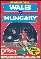 1985 A Wales-Magyarország Labdarúgó Mérkőzés (0:3) Műsorfüzete - Sin Clasificación