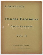 Cca 1900 VDanzas Espanolas II. Kottafüzet. - Other & Unclassified