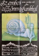 1978 Balla Margit: Szemben önmagunkkal, Rendezte Ingmar Bergman, Filmplakát, Hajtott, 56×40 Cm - Sonstige & Ohne Zuordnung