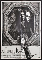 1979 Molnár Kálmán (1943-2012): A Fekete Kard Románca, Filmplakát, Hajtott, Kis Szakadással, 58×40 Cm - Other & Unclassified