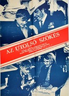 1985 Az Utolsó Szökés Szovjet Film Plakátja, Hajtott, 56×39 Cm - Other & Unclassified
