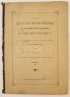 Boor, Julius August Carl: Von Einer Familie Uralten Ungarischen Geschlechtsnamen, Die Seit Dreihundert Jahren Bis Gegenw - Ohne Zuordnung