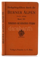 Hochgebirgsführer Durch Die Berner Alpen III.: Bietschhorn- Und Aletschhorngruppen. Bern, 1931, Verlag A. Francke AG. Át - Unclassified