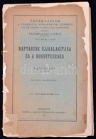 1917-1932 Értekezések A Történeti Tudományok Köréből Sorozat 3 Kötete (XXIV. 7.,9.,14.):
Mahler Ede: Naptárunk újjáalakí - Unclassified