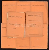 Harcászati Feladatok. 1-8. Füzet. 1.  Füzet: Alapfogalmak A Harcászati Vezetés Terén. 2. Füzet: Támadás Mozgóharcban, Vé - Ohne Zuordnung