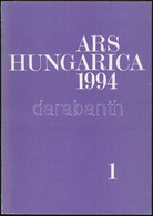 1994 Ars Hungarica. XXII. évf. 1. Sz.: Tanulmányok Zádor Anna 90 . Születésnapjára. Szerk.: Bernáth Mária. Bp., MTA Művé - Ohne Zuordnung