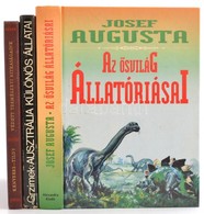 Vegyes Könyvtétel, 3 Db: 
Josef Augusta: Az ősvilág állatóriásai. Fordította: Zólyom Antal. Pécs,1994,Alexandra. Kiadói  - Ohne Zuordnung