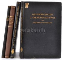 Vegyes Pszichológiai Könyvtétel, 4 Db: 
Dr. R. Pauli: Psychologisches Praktikum. Jena, 1920, Gustav Fischer. Második Kia - Unclassified