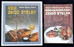 Herbst Péterné Krausz Zorica: Magyarországi Zsidó ételek. + Régi Zsidó ételek. Bp., 1984-1988, Minerva. Kiadói Papírköté - Ohne Zuordnung