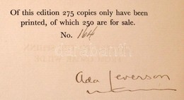 Ada Leverson. Letters To The Sphinx From Oscar Wilde With Reminiscences Of The Author. Duckworh, 1930, The Westminster P - Unclassified