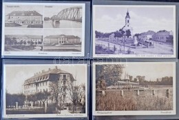 ** * 100 Db Főleg MODERN Magyar Városképes Lap / 100 Mostly Modern Hungarian Town-view Postcards - Unclassified