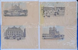 ** * 20 Db RÉGI Képeslap (10 Párizs és 10 London) 2 Db Képeslapalbumban / 20 Pre-1945 Postcards (10 Paris And 10 London) - Ohne Zuordnung