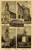 T2/T3 Abony, Római Katolikus Templom, Községháza, Kossuth Szálloda, Református Templom, Hősök Szobra, Emlékmű (EK) - Unclassified