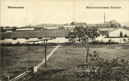 T3 1916 Békéscsaba, K.u.K. Katonai Lábadozó Barakkok. Tevan Adolf Kiadása / Rekonvaleszenten Baraken (fa) - Ohne Zuordnung