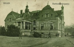 T2/T3 1921 Beled, Barthodeiszky Kastély, Postás. Kiadja Háncs Vilmos (EK) - Ohne Zuordnung