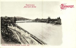 ** T1 Budapest, Eskü Téri Híd (Erzsébet Királyné Híd). Litho - Ohne Zuordnung