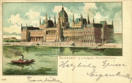 T2/T3 Budapest V. Új Országház. Litho (EK) - Ohne Zuordnung