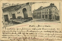 T3 1904 Budapest VIII. A VIII. Ker. Elöljárósági épület Nagyterme és Homlokzata, Belső. Art Nouveau, Floral (EB) - Ohne Zuordnung