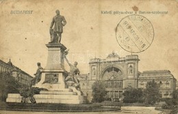 * T3 1919 Budapest VIII. Keleti Pályaudvar, Vasútállomás, Baross Szobor (fl) - Unclassified