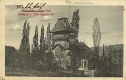 T2 1928 Budapest XII. Okolicsányi-Kuthy Villa. Kútvölgyi út 26. - Ohne Zuordnung