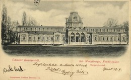 T2 1898 Budapest XIII. Margitsziget, Fürdő. Grassmann Kiadása - Ohne Zuordnung