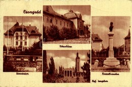 T3 Csongrád, Gimnázium, Városháza, Református Templom, Kossuth Szobor (EB) - Unclassified