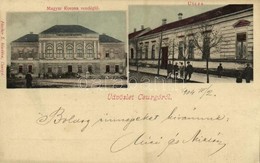 T2 1904 Csurgó, Magyar Korona Vendéglő, Utca. Fischer S. Kiadása - Unclassified